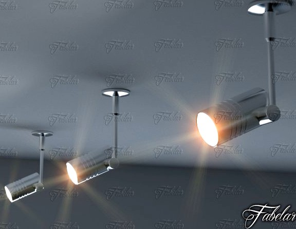 Spotlights 02 3D Model