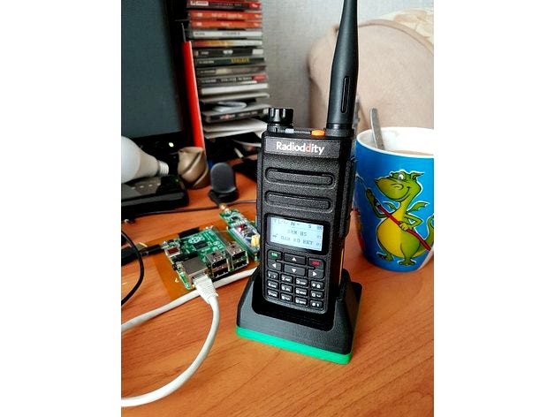 Radioddity GD-77 stand by evgs