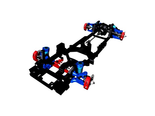 DDW 1/10 RC M-Drift 1 RWD Chassis by DarkDragonWing
