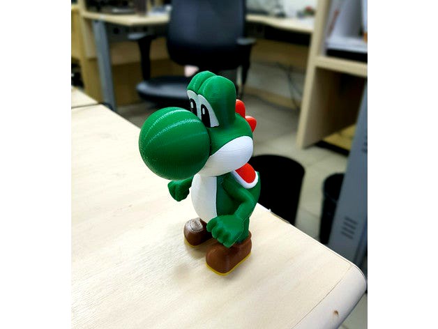 Yoshi from Mario games - Multi-color by bpitanga