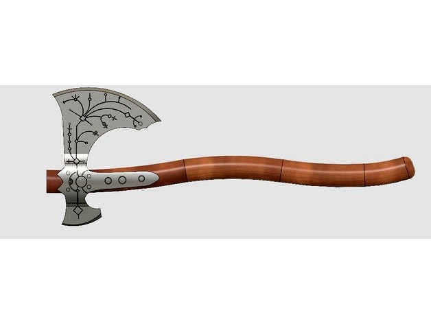 God Of War Axe by mausama9848