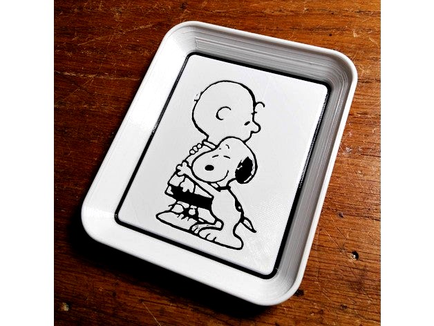 Charlie and Snoopy Tray by Robine