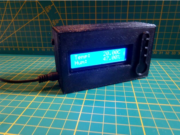 Arduino thermometer case by Geogeorge