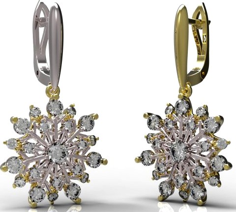 Earrings 79-1 3D Model