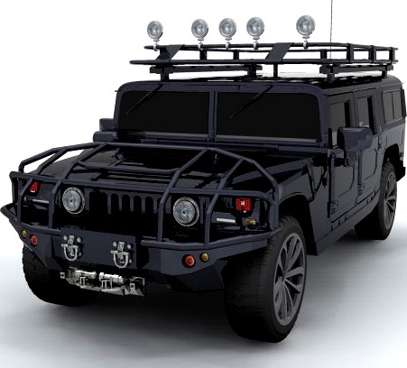 Hummer H1 Alpha Concept 1 3D Model