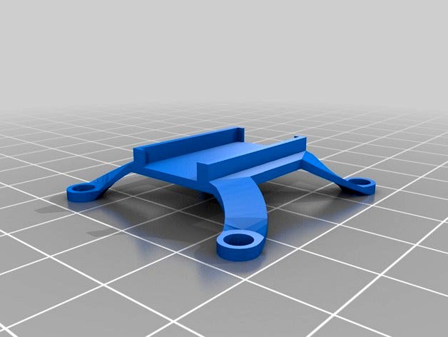 FrSky Xm+ mount, for Moka Gryff by Gandalffpv