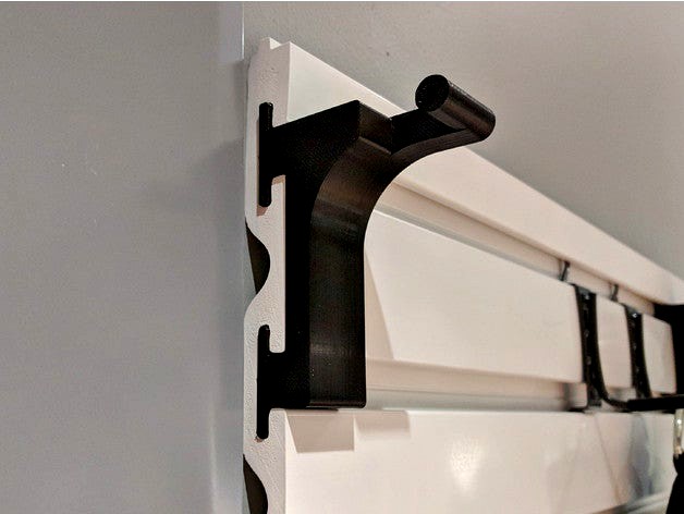Parallel Hook for Gladiator GearTrack Wall Mount System by ApertureEngineering