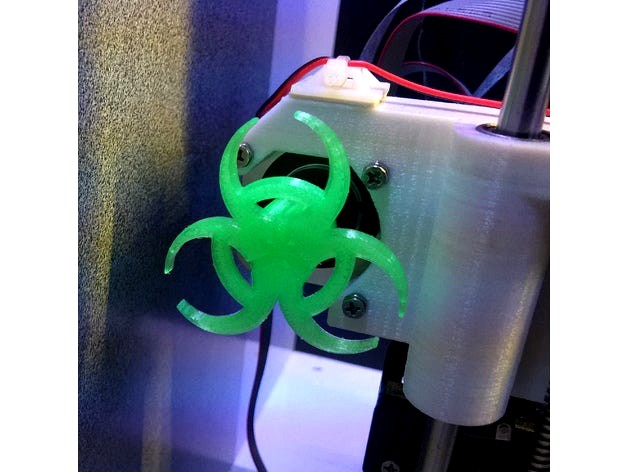 Biohazard stepper spinner fort the Anet A8 by DaveVonDreizehn