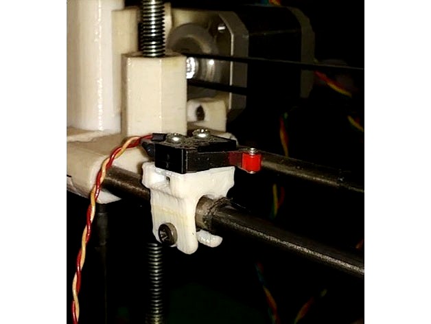 X Endstop for 10mm microswitch by PrusaPal