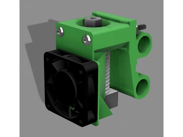 Monoprice Select Mini E3D v6 carriage by justinschmitt