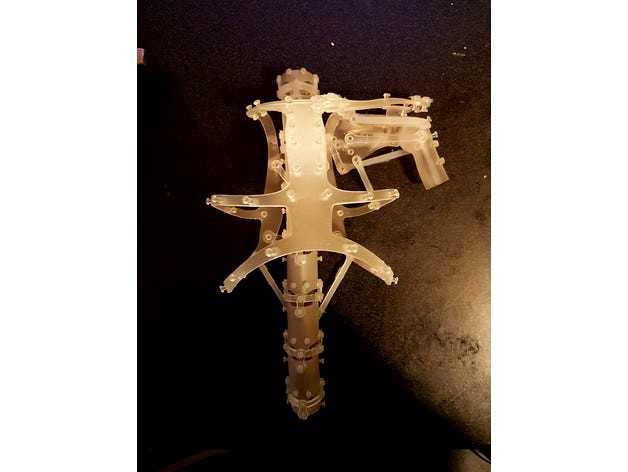 Hybrid Soft/bone android experiment by Anthromod