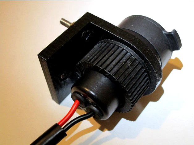 12V socket holder by vrobic