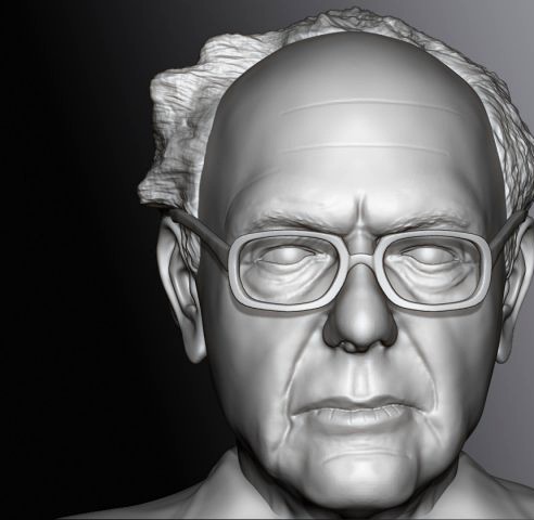 Bernie Sanders 3D Model