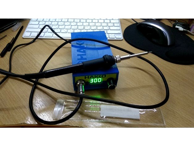 Box for soldering iron station Hakko T12 by bigvlad