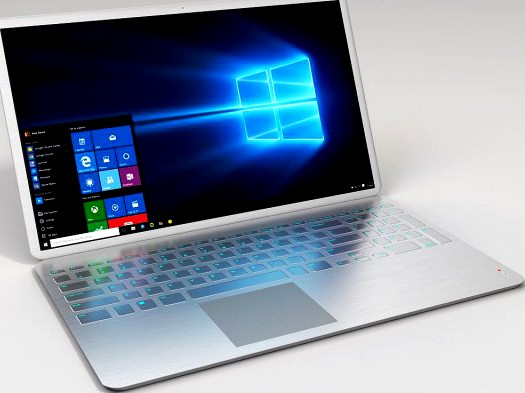 Thin laptop 3D Model