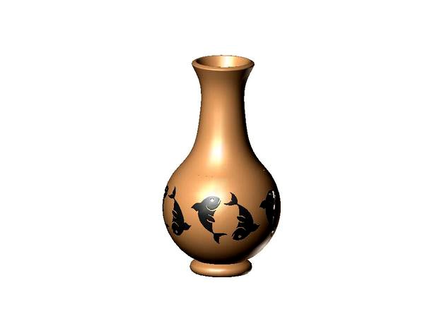 Dolphin vase by shire