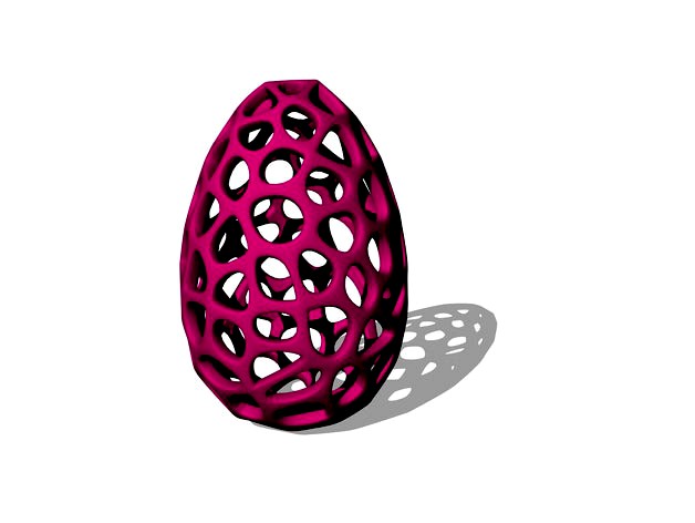 Voronoi Easter Egg by ippe