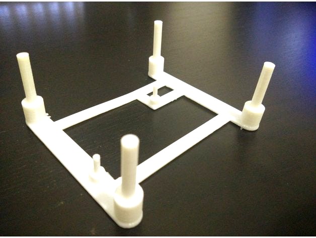 Raspberry Pi A/B Stackable Tray by Dolu89