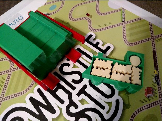 Whistle Stop Board Game Insert by sanewonko