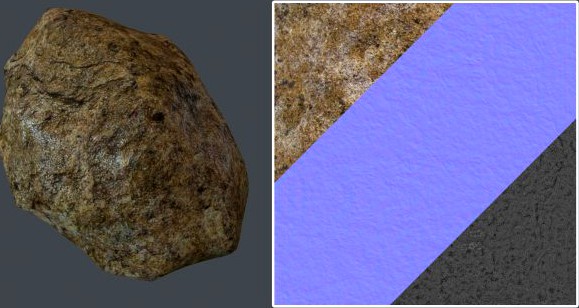 Stone 3D Model