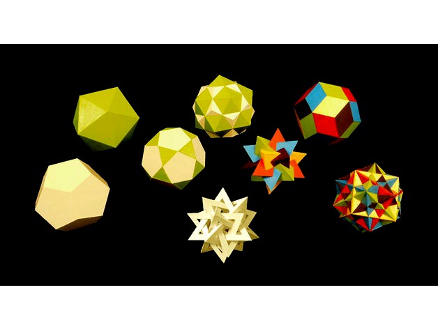 Dodecahedral Symmetry Set by Professortiz