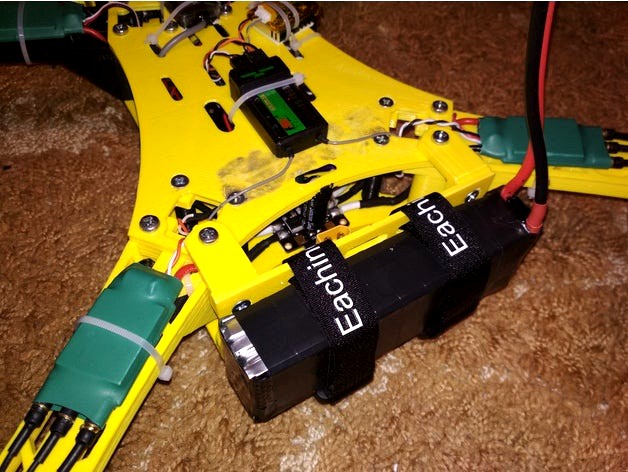 battery mount for spyda 500 (crossfire plate) by nfsue2001