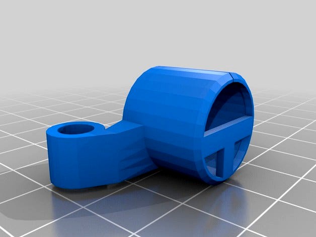 Schnapp Dragon VTX Antenna Mount (AXII) by schnappyDesigns