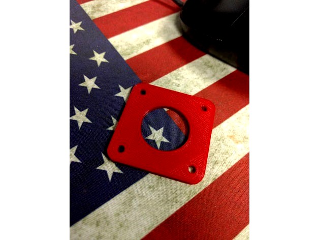 Parameterized NEMA 17 Spacer by salfter