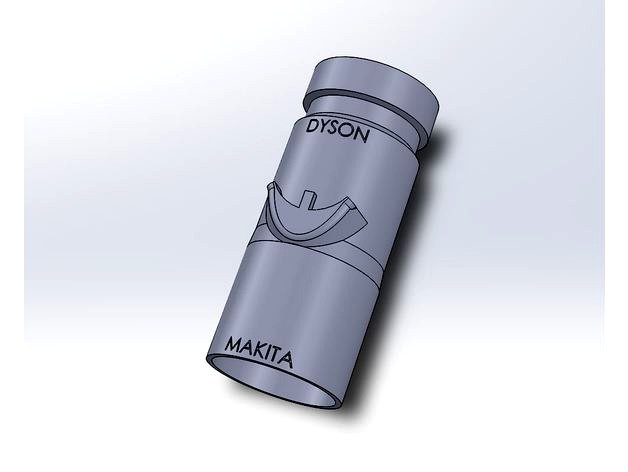 Dyson/Makita hoover Adapter by mschauer