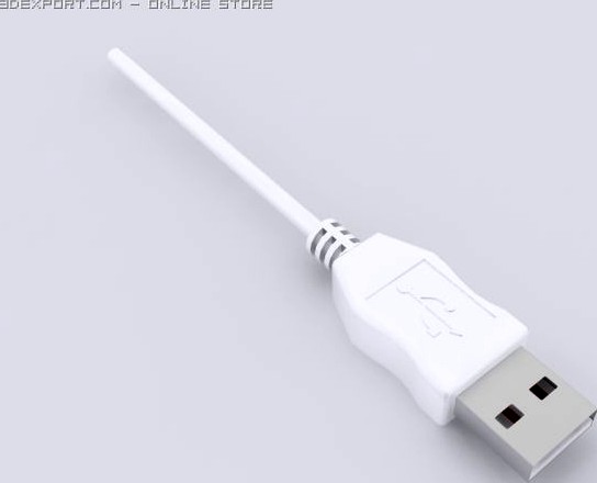 USB termination 3D Model