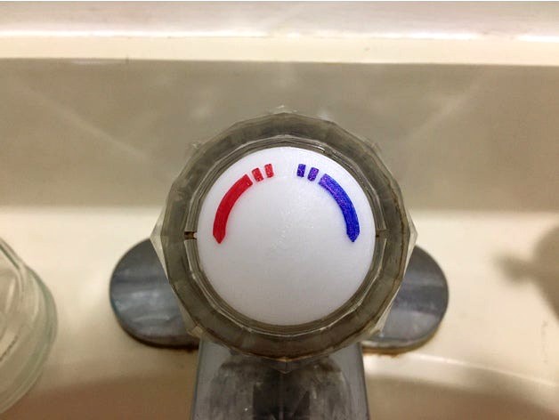 Cap for old Delta faucet by revensanchez
