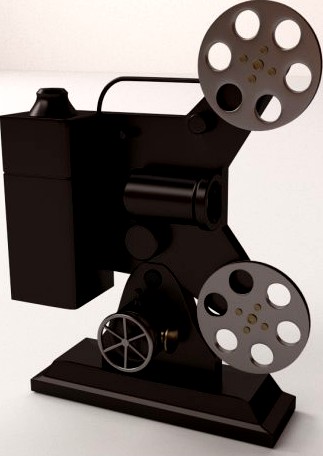 Film Projector 3D Model