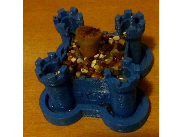 Castle Planter by wokstok