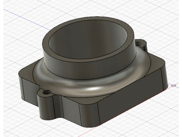 CCV 12mm Lens Holder by erdemerciyas