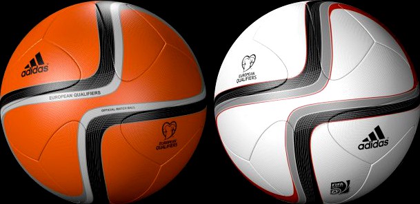 Adidas Euro 2016 Qualifier Balls Set 3D Model