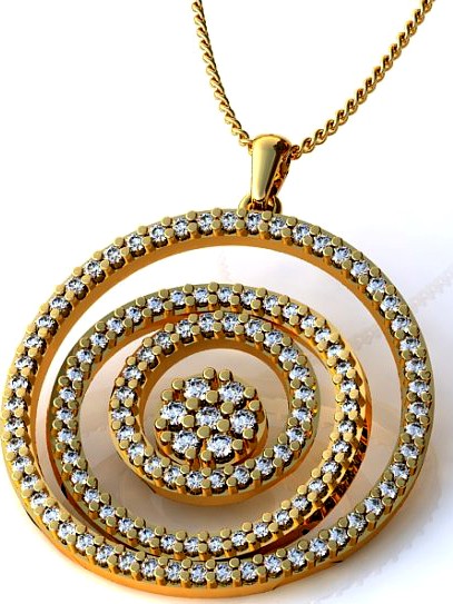 Pendent 3660 3D Model