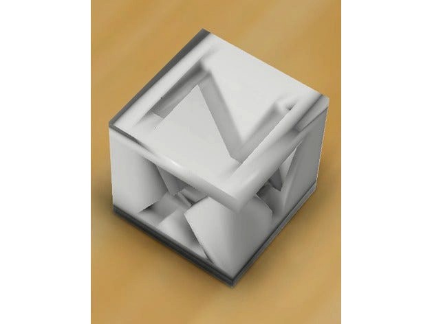 Customizable calibration cube by UniversalMaker