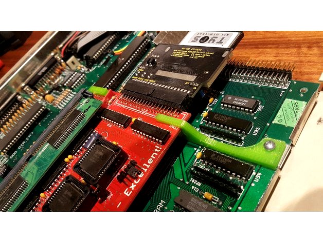 Amiga a500 Protein turbo card mount  by sebachludz