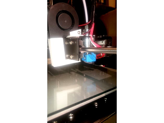 LESHP/SINIS Z1 3D Printer Radial Fan Duct & Bracket by mycroftPXS4W
