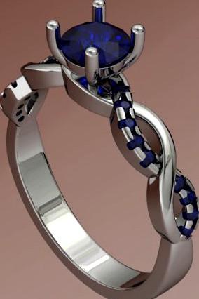 Jewellery ring 3D Model