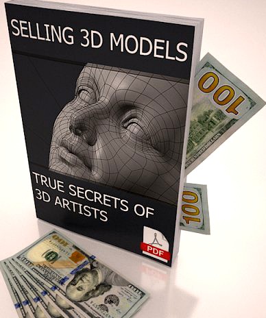 Download free Selling 3D Models True Secrets of 3D Artists book 3D Model