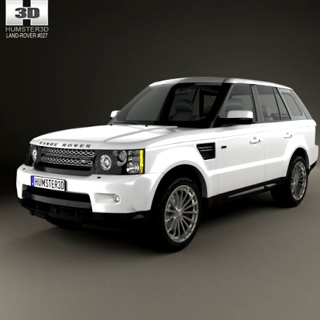 Land Rover Range Rover Sport 2009 3D Model