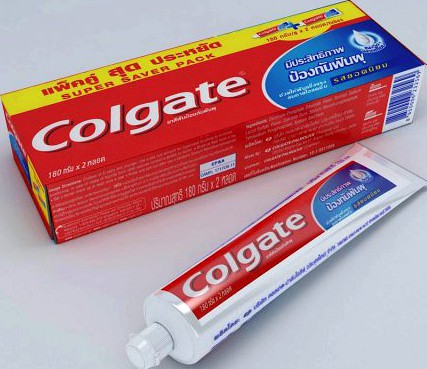 Colgate Toothpaste 3D Model