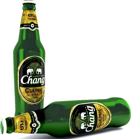 Thai Beer Chang Classic 3D Model