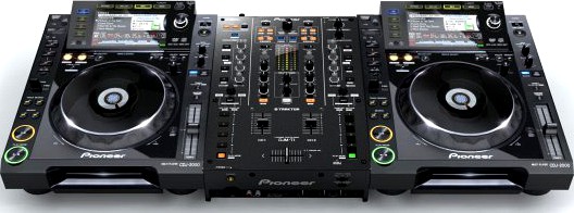 Pioneer DJM T1 CDJ 2000 3D Model