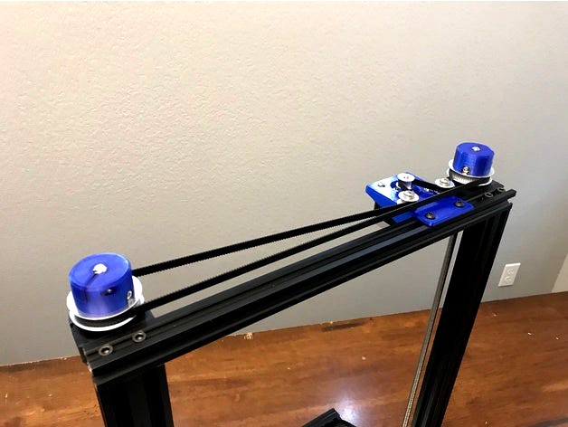 CR-10 Dual Z with top mounted stepper by StvPtrsn