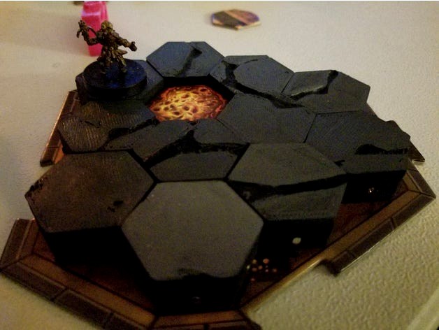 Gloomhaven Magnetic Hex by SoCalSteve