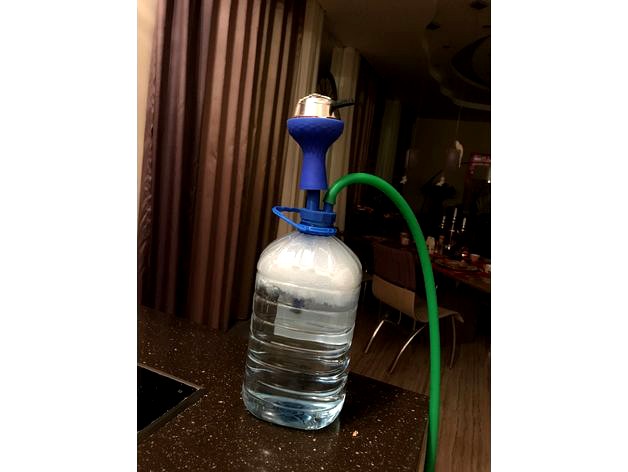 Shisha out of 5 liter bottle cap by nikonov220