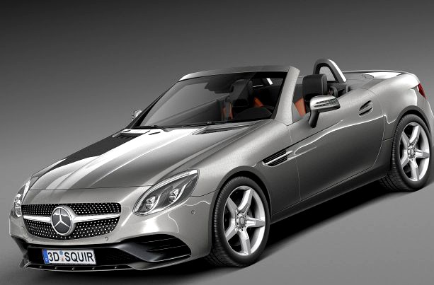 Mercedes-Benz SLC 2017 3D Model