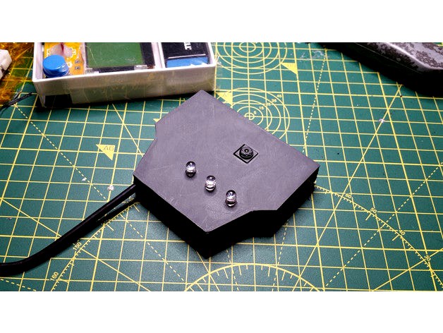 Neat Raspberry Pi Zero night vision camera - all ports covered by CptPicard